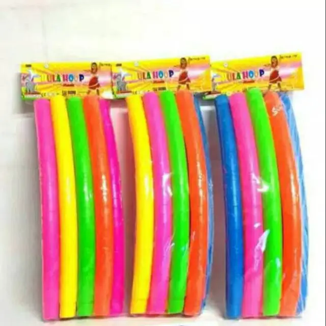 BISA COD Mainan Anak Hula Hoop Harga Murah Bahan Plastik Premium Cocok untuk Kado 1