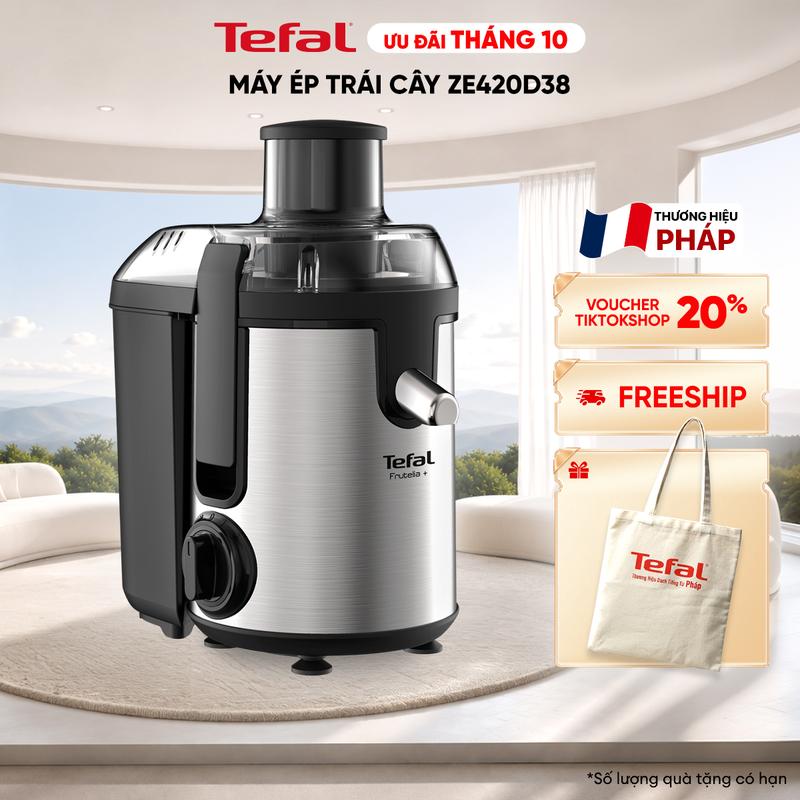 Máy ép trái cây Tefal ZE420D38 - Công suất 400W