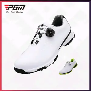 PGM Spikeless BOA Golf Shoes Non-Slip Pria Sepatu Golf Pria Knob Anti Slip