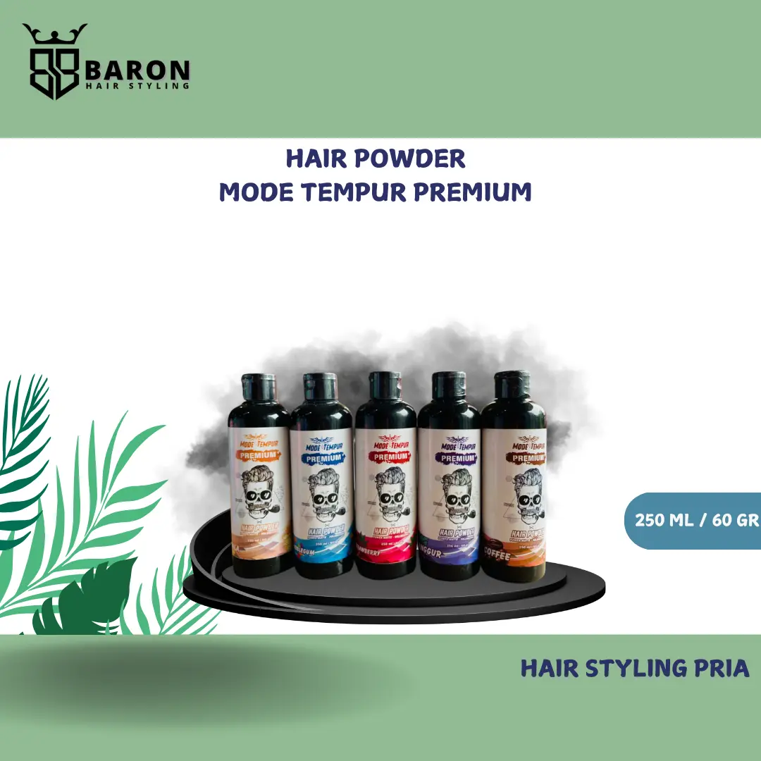 HAIR POWDER MODE TEMPUR PREMIUM KEMASAN JUMBO 250 ML / 60 GR