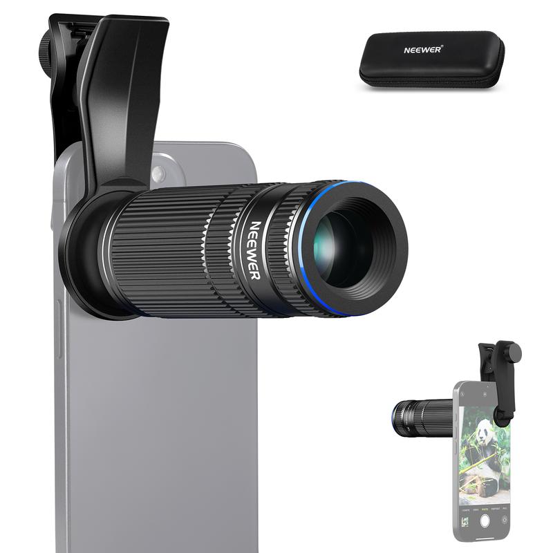 Ống kính tele LS-36 PRO 7X có ren ống kính 17mm, kẹp ống kính điện thoại di động, phù hợp với nhiều mẫu máy.