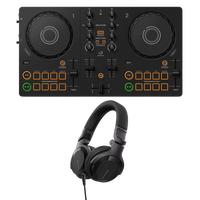 Gambar PIONEER DJ DDJ FLX2 + HDJ CUE1 2-DECK DJ CONTROLLER WITH DJ HEADPHONE PACK BMJ dari Bandar Musik Jakarta BMJ Kota Administrasi Jakarta Pusat 3 Tokopedia