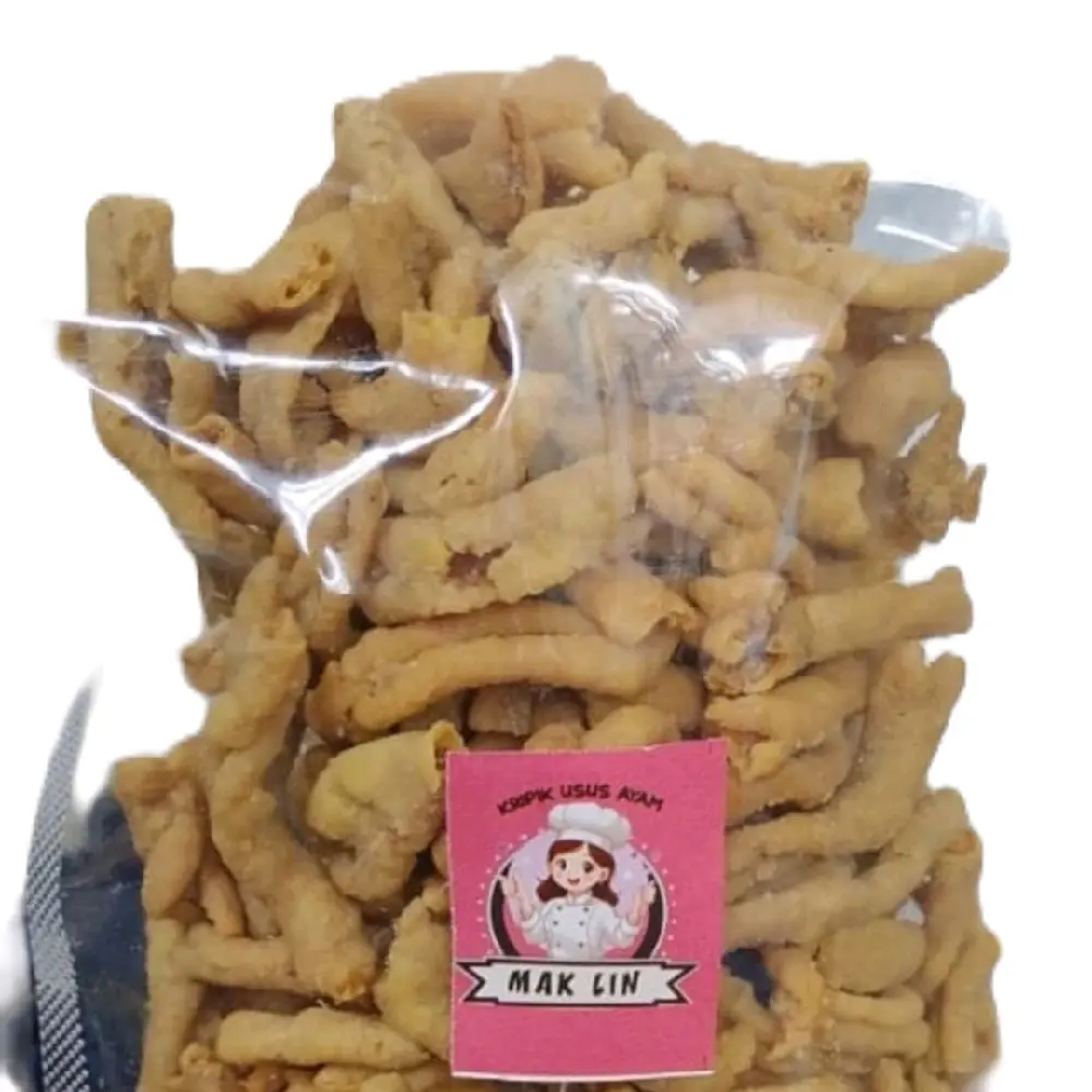 KERIPIK USUS ORI 500gr   MAK LIN ENAK GURI Kering