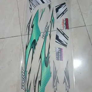 RNS Striping Transparan Beat Deluxe Gen 2 Stiker Variasi Beat 2024-2025 Striping Beat Varky Style