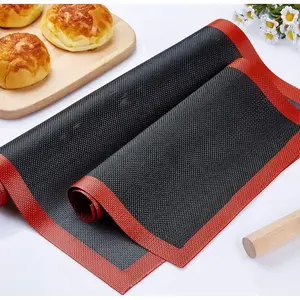 Alas Masak Silicone Non Stick Oven Baking Tray Mat 40x30cm Kitchenware Matang Sempurna Tanpa Lengket