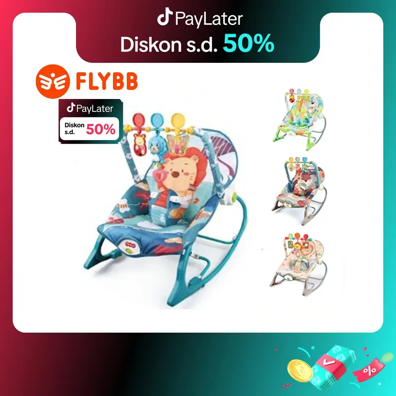 FLYBB 10in1 Premium Rocker Ayunan Bayi Bouncer Bayi Kursi Goyang Manual Bayi Bouncer rocking 10in1 bayi Bouncher Rocking 10 in 1 rocker Premium bouncer bayi ayunan bayi tempat tidur bayi Toddler Ayunan bergoyang otomatis 0