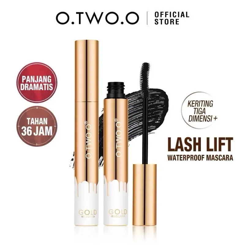 O.TWO.O Mascara Waterproof Long Lasting Volumizing Lengthen Eye Lash Makeup 0