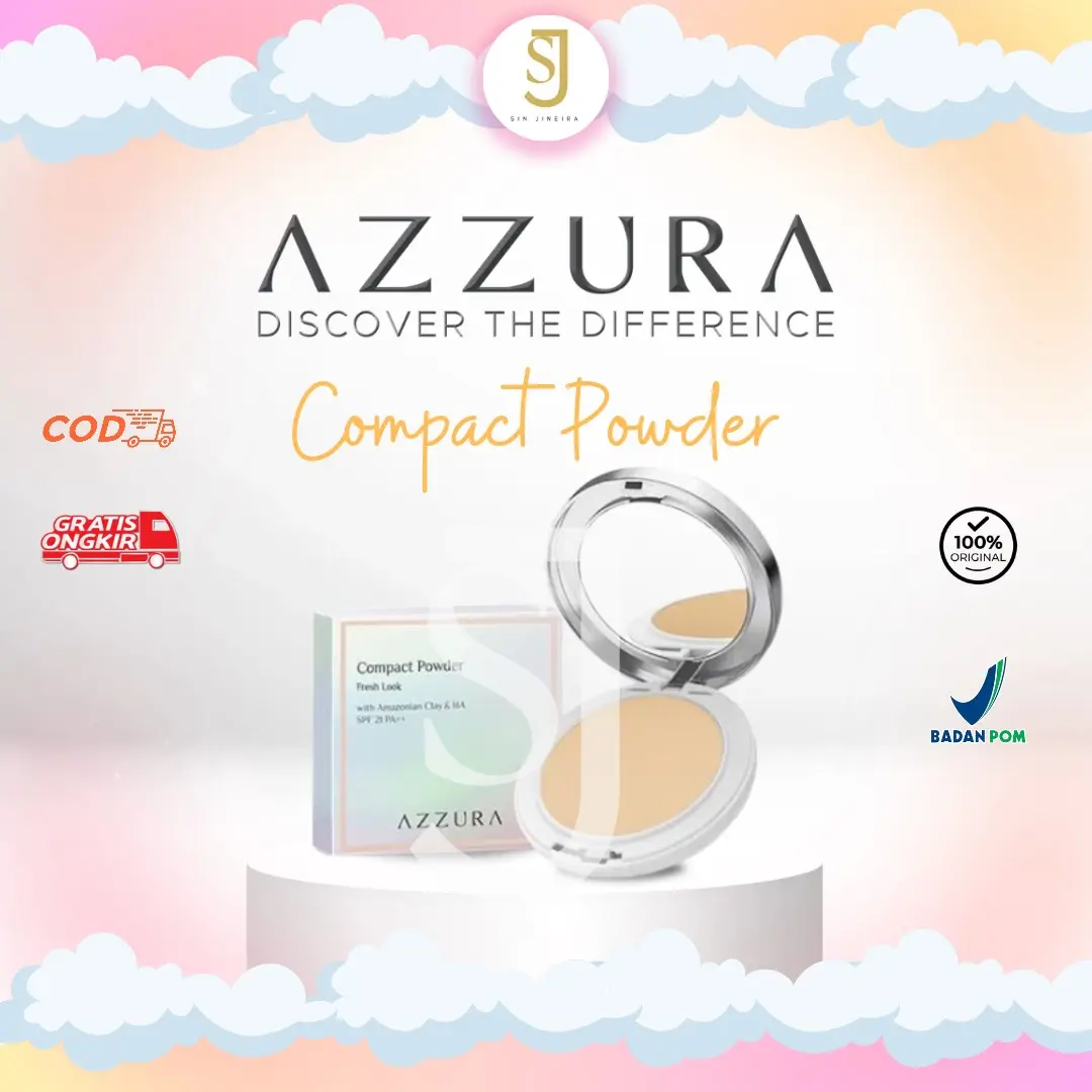 AZZURA Compact Powder -  Bedak Padat