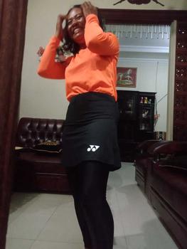 Product Review of 2 IN 1 Legging pendek Rok short shot Olahraga Wanita  Sport Jogging Sepeda Lari Zumba Senam Aerobik gym Celana from H**a K** 2