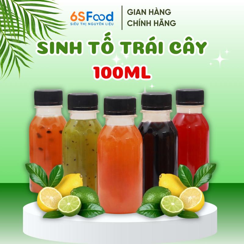 Sốt Sinh Tố Trái Cây 100ml Berino 10 Vị Tự Chọn, Mứt Sinh Tố Topping Việt Quất, Ổi Hồng, Chanh Dây, Kiwi, Phúc Bồn Tử 6sFOOD