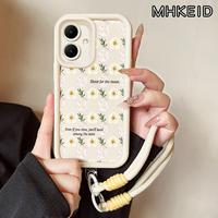 Gambar MHKEID Casing Hp untuk Infinix Smart 10 Tecno Spark Go 2 2024 POP 10 4G Case Pola Bunga merah muda Kasing Anti-Sidik Jari Silikon Kasus Lembut Tali gantung Casing - Gaya1, Infinix Smart 10 dari MHKEID MALL Kab. Tangerang 4 Tokopedia