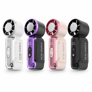 Quạt Cầm Tay Làm Mát Có Mặt Lạnh, Sạc USB, Màn Hình Hiển Thị Số, Luồng Gió Mạnh Tốc Độ Cao, Thiết Kế Mini Bỏ Túi Dễ Mang Theo Cho Mùa Hè, Đi Làm, Văn Phòng, Xếp Hàng Ngoài Trời, Du Lịch Và Cắm Trại
