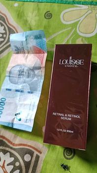 Product Review of [LIVE]LOUISSE CHOICE DOUBLE EFFECT RETINAL & RETINOL SERUM 30ml Anti-Aging Firming BPOM from V**o 3