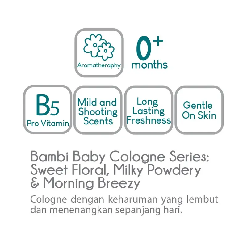 Bambi Baby Cologne 100 ML 4
