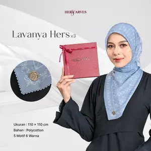 HERSCARVES BOX v3 warna mix cuma bisa pilih di motif ajaaa