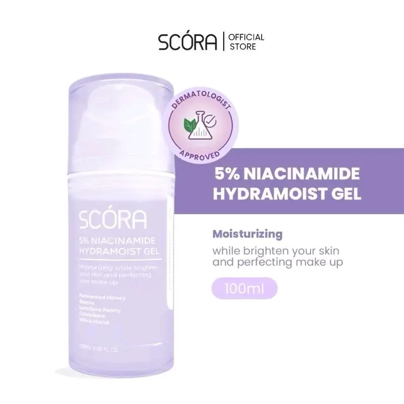 Scora 100ml Moisturizer 5% Niacinamide Hydramoist Gel