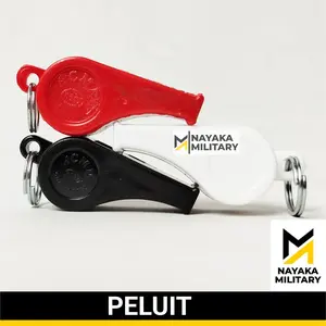 Peluit Priwitan Pluit Whistle Satpam TNI Tentara Polisi Militer Provos Security Sempritan Pramuka Wasit