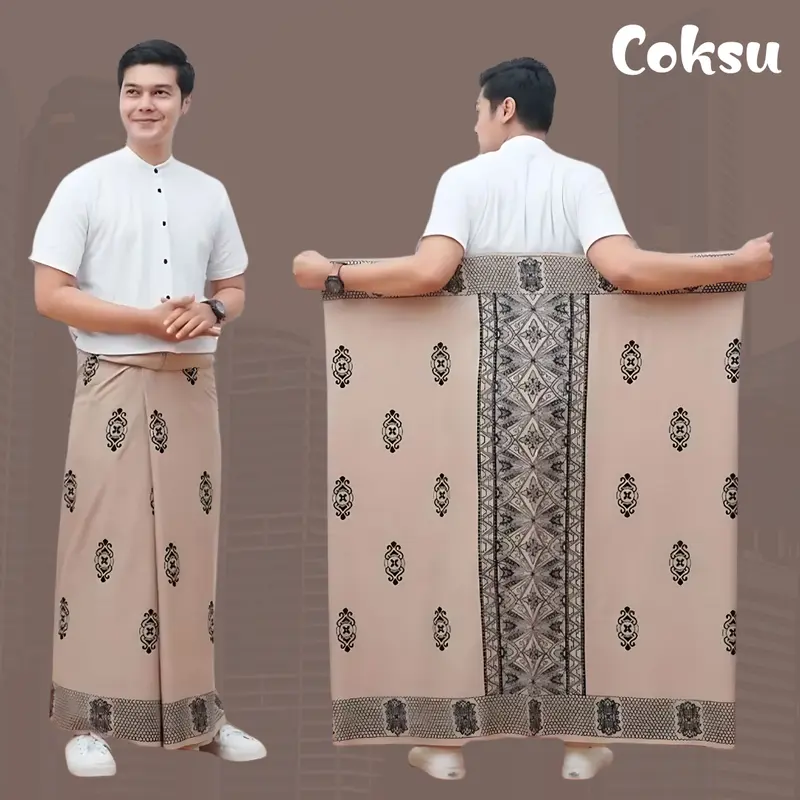 TERLARIS - Sarung Paket 100rb dapat 3 Pcs Untuk Pria Dewasa, Grosir & Eceran Motif Sarwon Muslim Dewasa Santri Pekalongan Katun 1