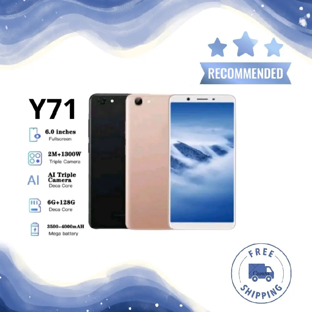 Y71 BARU DI LIVE TERMURAH BERGARANSI 1 TAHUN HP MURAH Handphone Bluetooth Layar