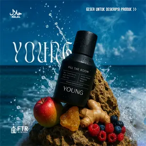 FTR YOUNG Series Extrait De Parfum 100ML - 35ML - Parfum Pria Wangi Tahan Lama - Long Lasting - Extrait Parfum - Men Fragrances
