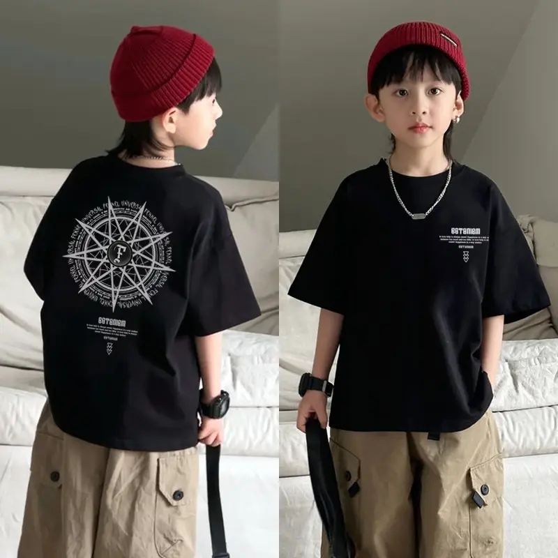 Kaos Tshirt Baju Anak 6-13 Tahun cewek dan cowok Keren Regular Fit - K052