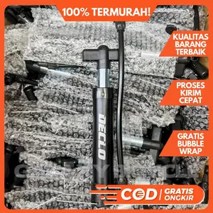 Pompa Sepeda Promend P06 Alloy Pompa Bola Portabel DLL