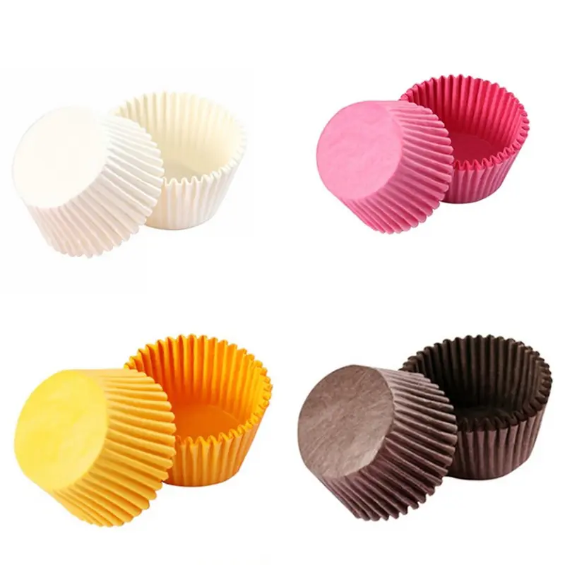 UUU-Tấm Lót Bánh Cupcake, 1000 Miếng, 25X20Mm, Khay Nướng Bánh Muffin, Khuôn Bánh, Dụng Cụ Trang Trí 5