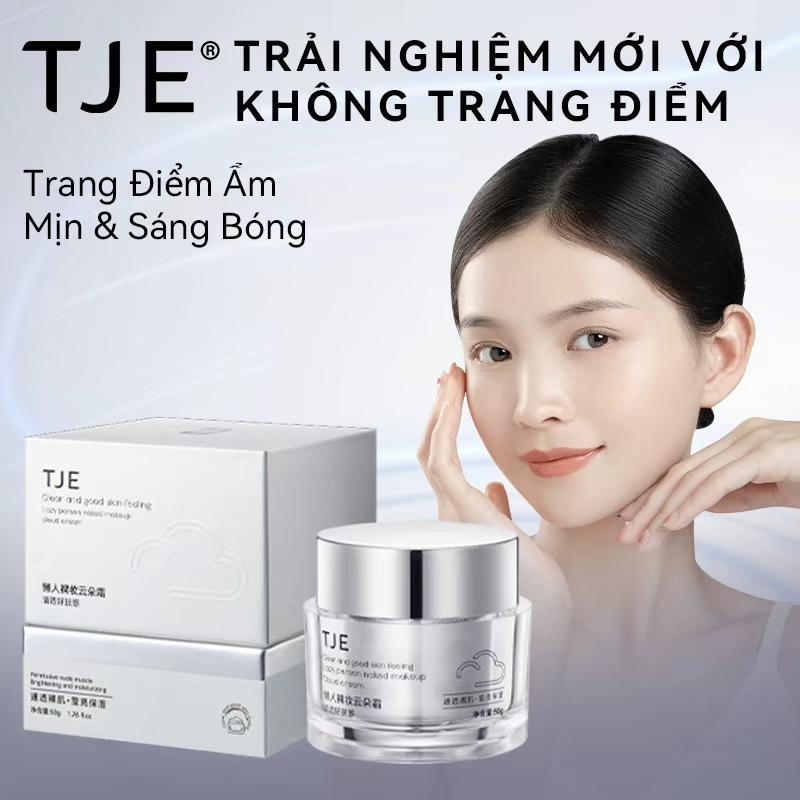  TJE Kem Mây Người Lười Dưỡng ẩm lâu dài nâng đỡ da căng cố làm sáng da trắng và che khuyết điểm phù hợp dùng làm kem trước trang điểm  base makeup . Chứa thành phần tự nhiên dịu nhẹ không gây kích ứng. 