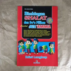 buku anak Bimbingan SHALAT dan Do'a pilihan disertai Juz amma edisi lengkap