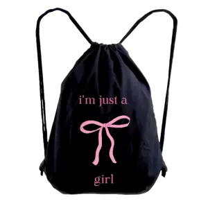 Tas Serut Cewek - Stringbag Anti Air Sekolah Multifungsi