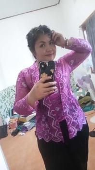 Product Review of Kebaya jadi metalic glossy non payet Atasan from h** k**n a** d**i b**i 0