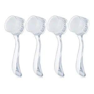 Ultra-soft Handmade Face Cleansing Brush Double-Sided Facial Cleanser Blackhead Removal Product Pore Cleaner Exfoliator Brush