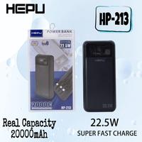 Gambar HEPU Powerbank HP-213 20000mAh 22.5W dengan 6 Output Termasuk 2 Port USB Type-C & Lightning Real Capacity Super Fast Charge dari Hepu Store Kota Administrasi Jakarta Pusat 1 Tokopedia