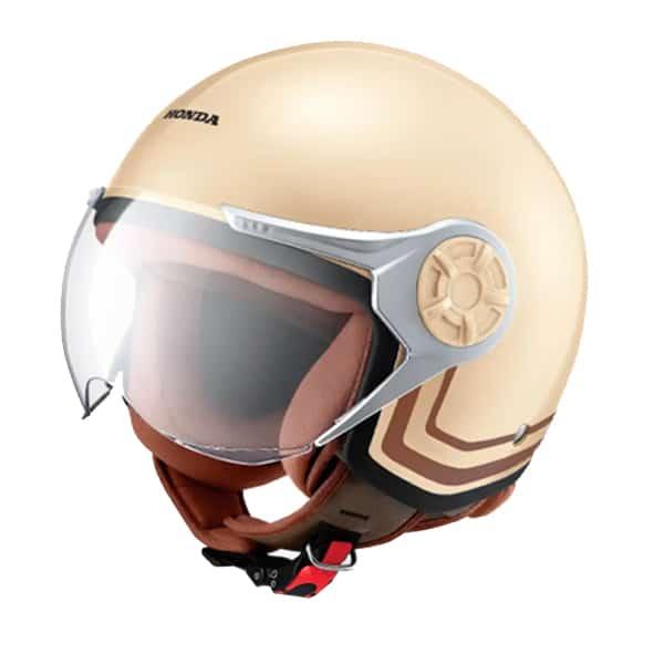 Gambar Honda Fashion Helmet Beige (M) 87100FSBEIM dari Honda Cengkareng Kota Tangerang Tokopedia