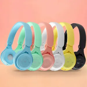 Y08 Headset Bluetooth Folding Wireless Stereo Sports Earphone Gaming Over-ear Headphone Bass