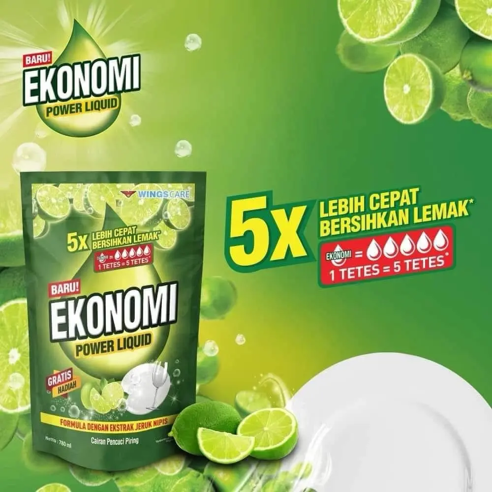 Ekonomi sabun cuci piring liquid 650ml