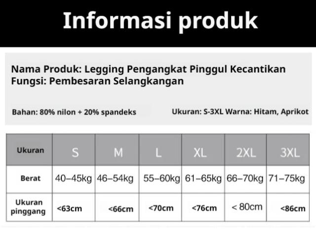 Celana Pembentuk Pinggul Wanita dengan Fungsi Tummy Tuck dan Lifting