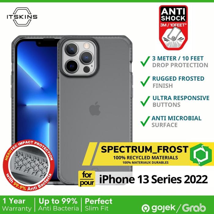 Gambar [GARANSI 1 TAHUN] ORIGINAL Case iPhone 13 Pro Max 13 Pro 13 ITSKINS SPECTRUM FROST Slim Lightweight Shockproof CaseSoft Casing Softcase Premium 100% Original - 13 Pro Max dari ITSKINS Official Store Kota Administrasi Jakarta Pusat Tokopedia