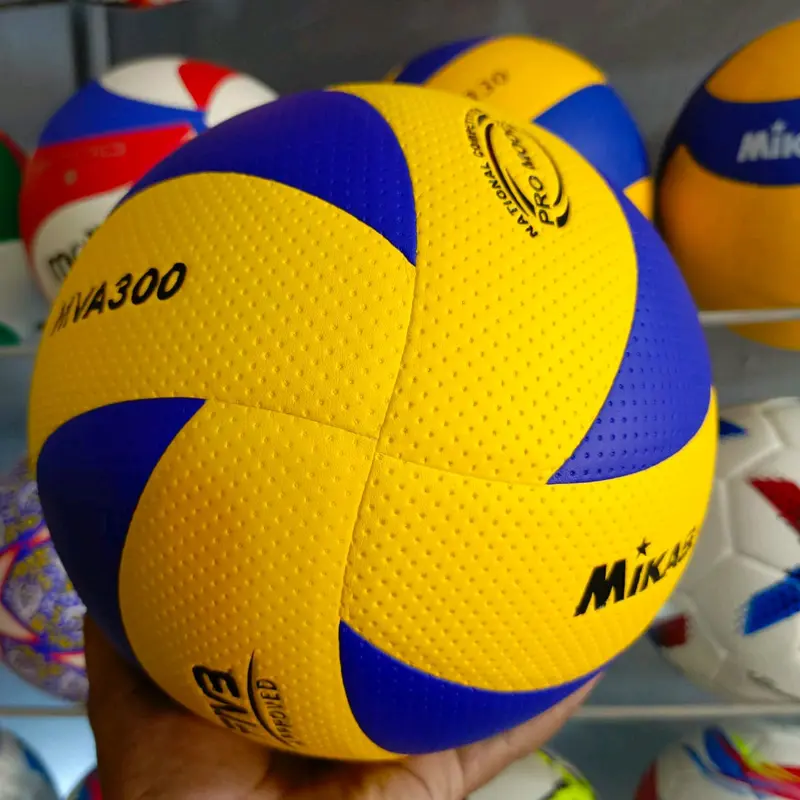 Bola Voli Volly Voly press V330W Pro Liga bahan PU ORIGINAL Import Super soft touch size 5 Kualitas Turnamen Olahraga Outdoor free Pompa Pentilasi Dan Jaring Bisa COD Ball Volley 7