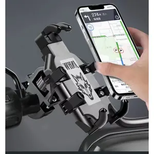 JNHW Dudukan HP Stang Motor Handlebar Holder Adjustable Rotation - LV-01 free ongkir