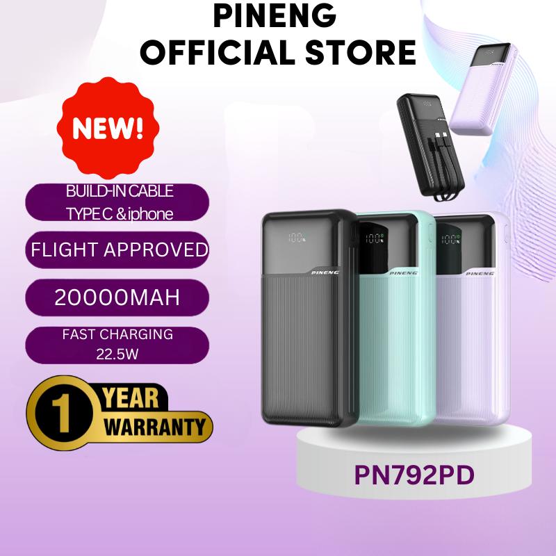 NEW MODEL Pineng PN-792/791PD 20000mAh/10000mah Power Bank Built ...