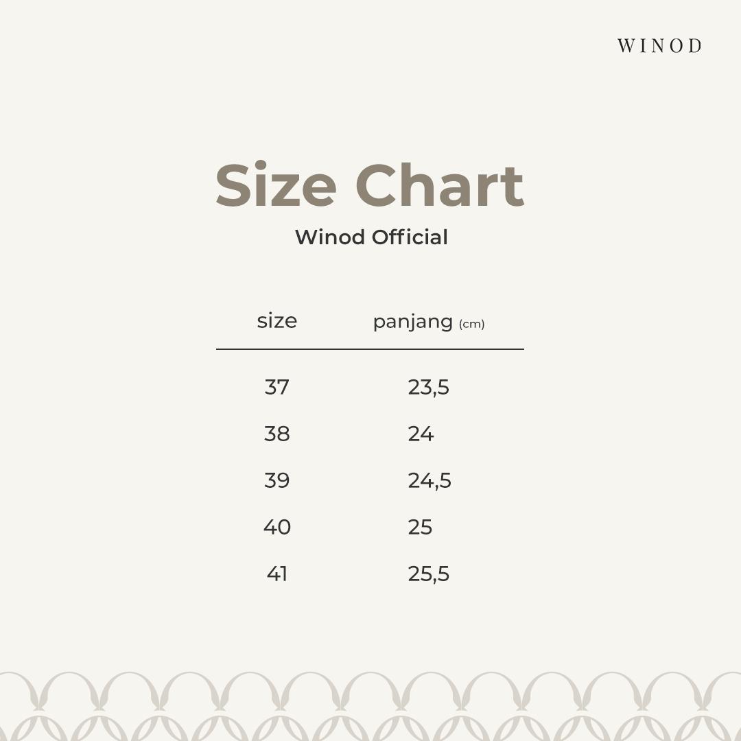 WINOD Kinza Luxe Sepatu Wanita Ballerina Sneakers Empuk Nyaman