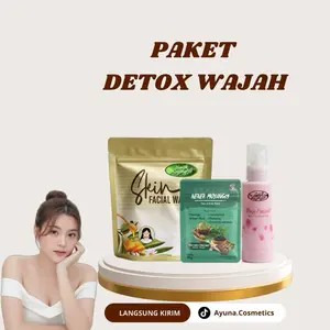 PAKET DETOX WAJAH NenekMoyang69 Facial Cleanser Mencerahkan Muka