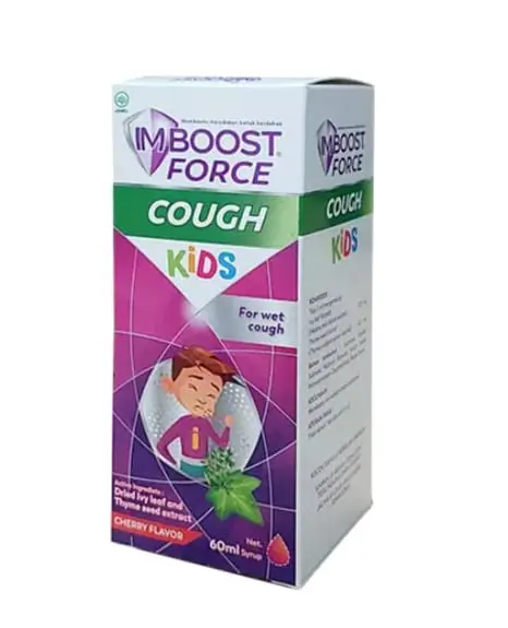 IMBOOST FORCE COUGH KIDS SYRUP 60 ML OBAT BATUK HERBAL ANAK 60 ML 0