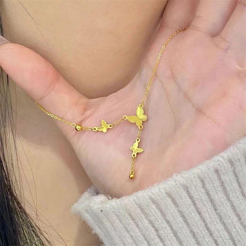 G-32 COD  Tren Fashion-Kalung Wanita Kupu-kupu 3