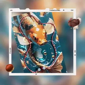 kalung TRIDATU  warna merah putih dengn 3 buah giok