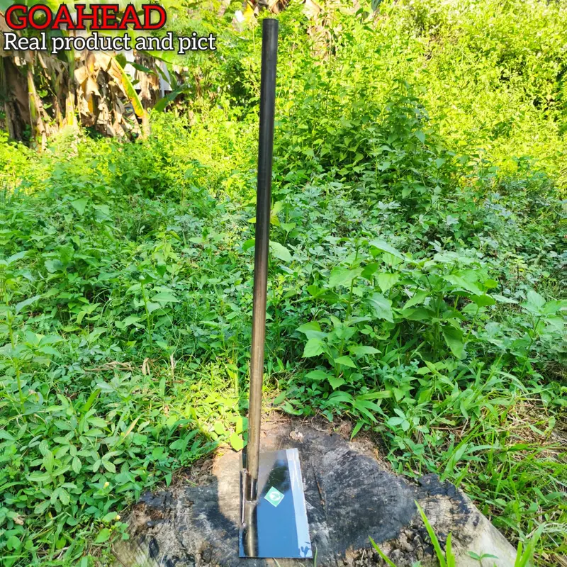 (TERBARU) Garukan Gabah Padi Gagang Besi Panjang Cap Ayam - Gatul Garon Penggaruk Termurah - Cangkul Berkebun Garuk Sampah Bilah Persegi 3