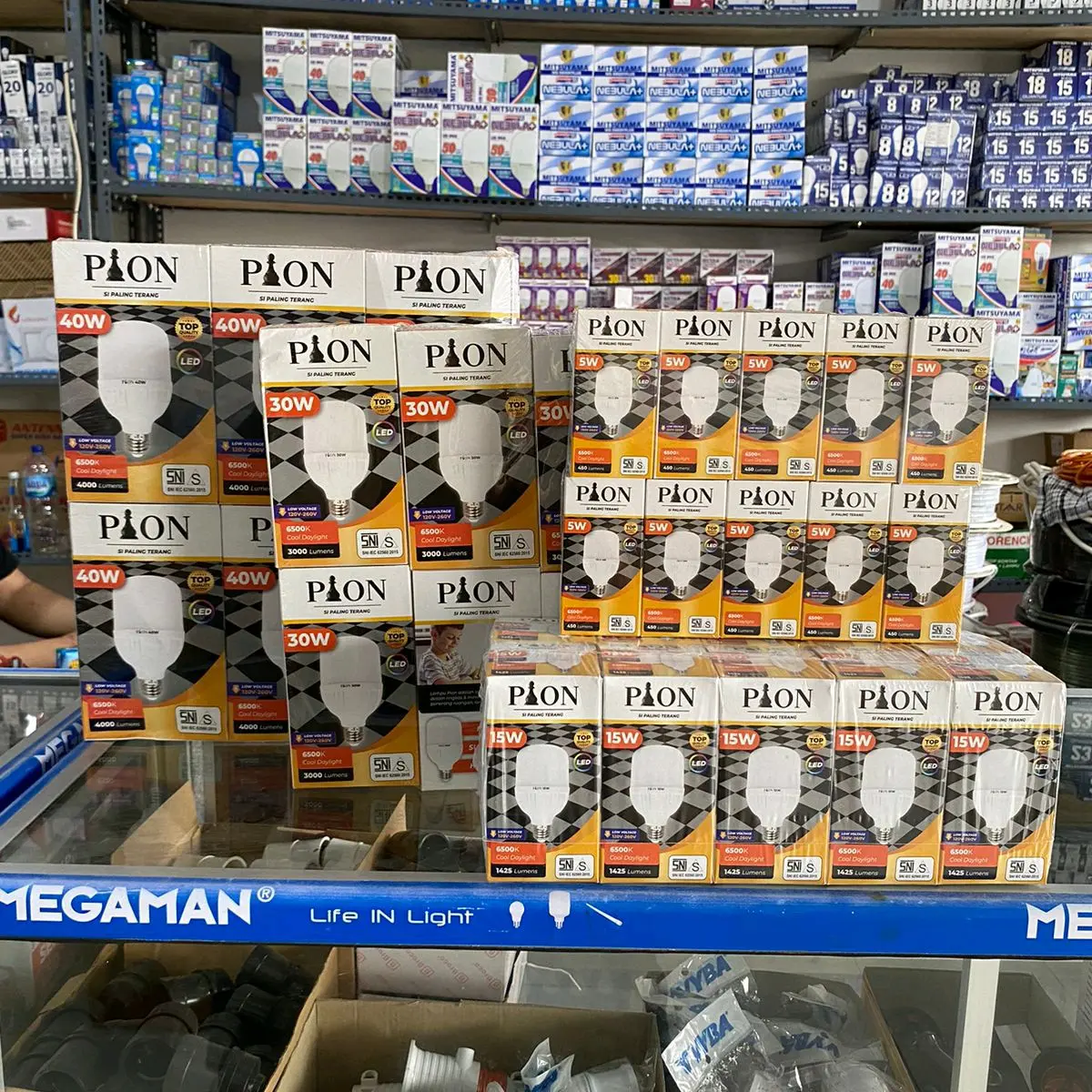 Lampu Bohlam Pion 30watt /Pion Lamp