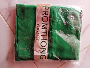 Product Review of Celana Promthong BO1 7/9 High Waist Kancing Bulat Katun Tidak Stretch Bangkok Wanita from D**u 0
