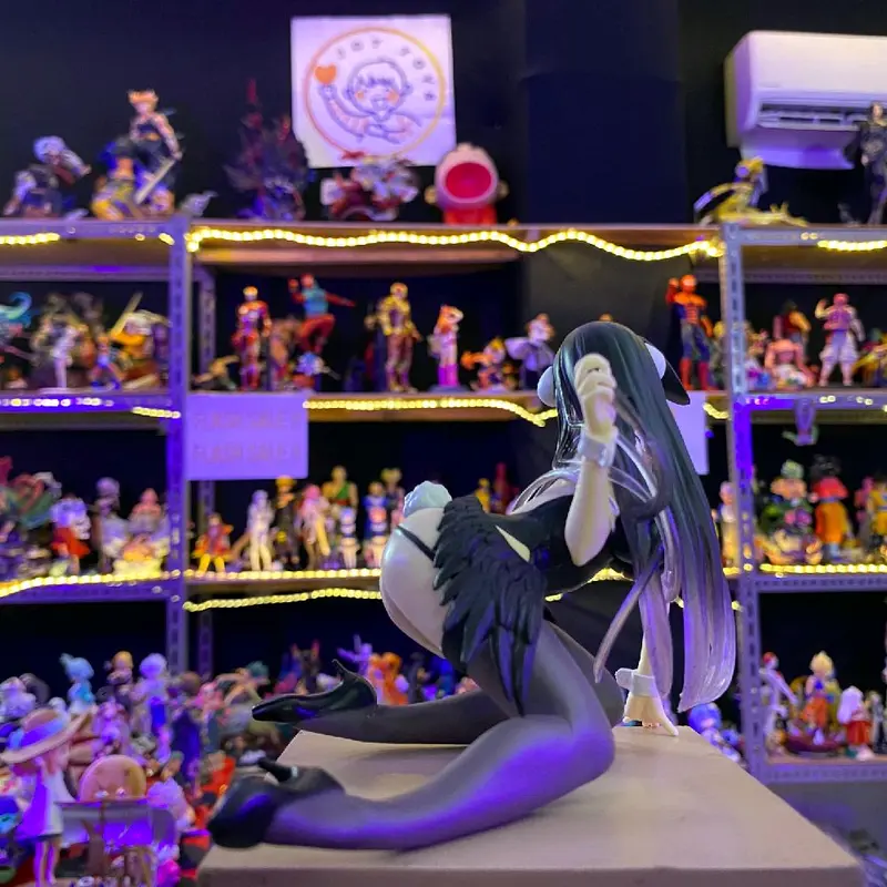 ALBEDO BUNNY 11CM 500G 1 PCS 84 OVERLORD ANIME ACTION FIGURE TOYS 5
